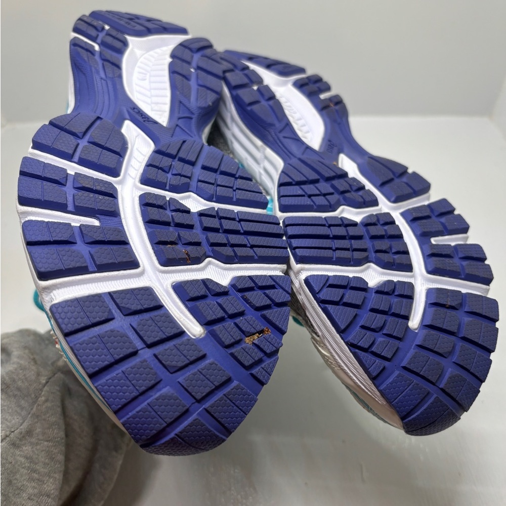 ASICS GEL-Excite 3 Women’s Running Shoe Size 7.5 Blue Teal Silver T5B9N Athletic - Picture 9 of 13